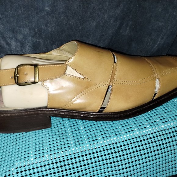 Men\'s Stacy Adams leather Bayden sandals size 14
